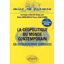 ISBN Geopolitique Du Monde Contemporain; Dissertations Corrigees; Prepas Ecs 2e Annee, Business & finance, Français, Livre br ...