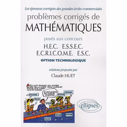 ISBN Problemes Corriges De Mathematiques Poses Aux Concours Hec Essec Ecricome Esc Option Technologie, Business & finance, Fr ...