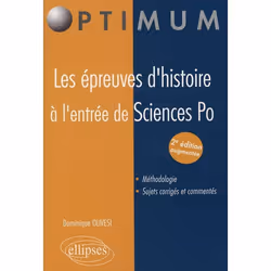 ISBN Les Epreuves D'Histoire A L'Entree De Sciences Po - 2e Edition Augmentee, histoire, Français, Livre broché