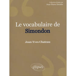 Vocabulaire de Simondon (Le)