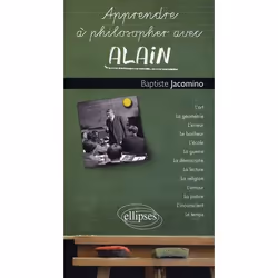 ISBN Apprendre A Philosopher Avec; Alain, philosophie, Français
