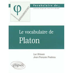 Vocabulaire de platon (le)