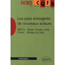 Les pays émergents : de nouveaux acteurs