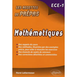 Mathématiques - ECE 1re année (Broché)