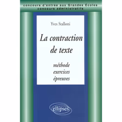 ISBN La Contraction De Textes - Methode, Exercices, Epreuves, Littérature, Français, Livre broché