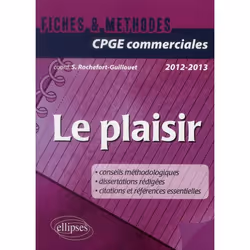 ISBN Le Plaisir Prepas Commerciales 2012-2013, histoire, Français