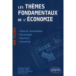 Les thèmes fondamentaux de l’économie. 100 fiches de synthèse. Actualité - Histoire - Théorie économique - Sociologie