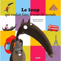 Auzou Mes P'Tits Albums - Le Loup Qui Voulait Faire Le Tour Du Monde (Petit Format), Loup, Chine, 21 mm, 21 mm, Consumer Unit ...
