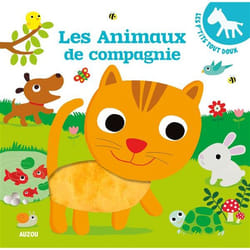 Auzou Les P'Tits Tout Doux - Les Animaux De Compagnie