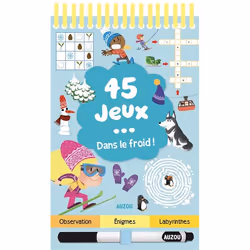 Auzou 45 Jeux. Dans Le Froid !, 04-01-2018, Chine, 12 mm, 2 mm, 20 mm, Consumer Unit ou UVC unité de vente consommateur tel q ...