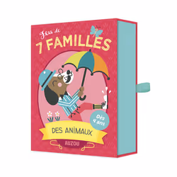 Auzou Jeu de Cartes 7 Familles des Animaux, 5 an(s)