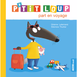 Auzou P'Tit Loup Part En Voyage, 2 an(s), Carton, Papier