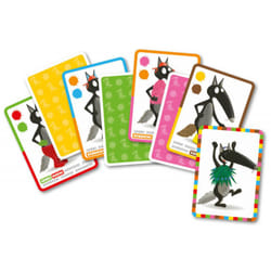 Auzou Le jeu de cartes du Loup qui voulait changer de couleur