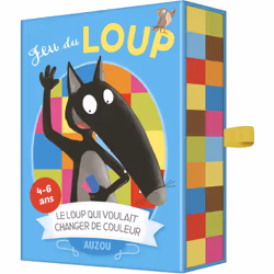 Auzou Le jeu de cartes du Loup qui voulait changer de couleur