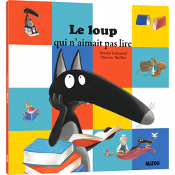 Auzou Le Loup Qui N'Aimait Pas Lire, Chine, 21 mm, 21 mm, Consumer Unit ou UVC unité de vente consommateur tel que vendu au c ...