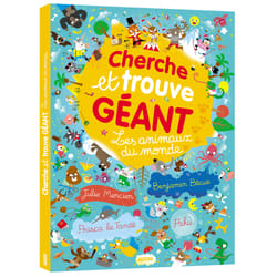 Auzou Cherche Et Trouve Géant - Les Animaux Du Monde