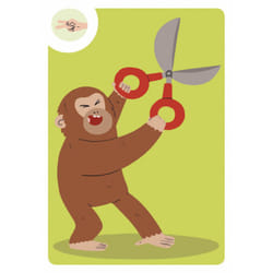 Auzou Jeu de Tok tok monkey - logique et rapidité !