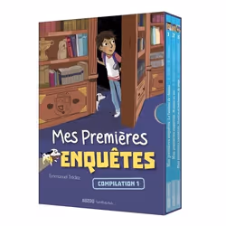 Livre Coffret Bibliothèque 1 - Mes Premières Enquêtes - Tomes 1 À 3 Auzou