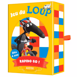 Auzou Jeu du Loup - Rapido go !, Jeu de cartes, 4 an(s)
