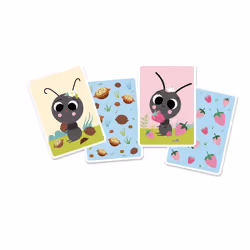 Auzou Mon premier jeu de Papa fourmi, Jeu de cartes, 3 an(s), 10 min