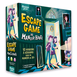 Auzou Escape Game - Au Manoir Hanté, Jeu de société, 8 an(s), 30 min, Jeu familial