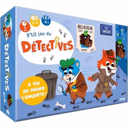Jeu de société - P tit jeu de détectives - Multicolore - 6 ans et plus - 30 min - 2 joueurs ou plus