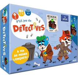 Jeu de société - P tit jeu de détectives - Multicolore - 6 ans et plus - 30 min - 2 joueurs ou plus