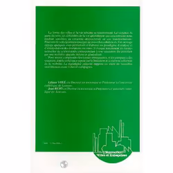 ISBN La Ville : Vers Une Nouvelle Definition ?, société, Français