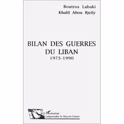 ISBN Bilan Des Guerres Du Liban, 1975-1990, histoire, Français