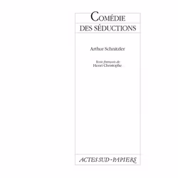 ISBN La comédie des séductions, Français, 160 pages