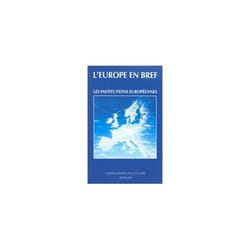 Les institutions Européennes