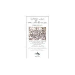 Actes 11ème assises de la traduction littéraire 1995