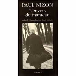ISBN L'Envers Du Manteau - Journal D'Atelier, Littérature, Français