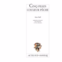 ISBN Cinq Filles Couleur Peche, histoire, Français, Livre broché