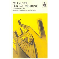 Constat d'accident et autres textes