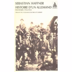 ISBN Histoire D'Un Allemand; Souvenirs (1914-1933), histoire, Français, Livre broché