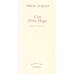 ISBN L'Art D'Etre Hugo - Lecture D'Une Poesie Siecle, Littérature, Français, Livre broché