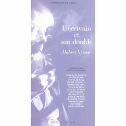 ISBN L'Ecrivain Et Son Double, Hubert Nyssen - Textes Reunis Par Pascal Durand, Littérature, Français, Livre broché