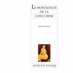 ISBN Le Monologue de la concubine, Français, 32 pages