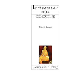 ISBN Le Monologue de la concubine