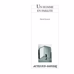 ISBN Un homme en faillite, Français, 56 pages