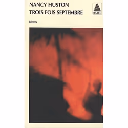 ISBN Trois Fois Septembre, Littérature, Français