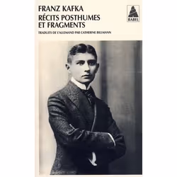 ISBN Recits Posthumes Et Fragments, Littérature, Français