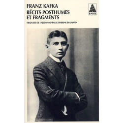 Récits posthumes et fragments
