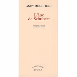 ISBN L'Ane De Schubert, Littérature, Français