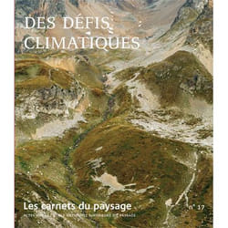 ISBN Les Carnets du paysage n° 17 - Des défis climatiques