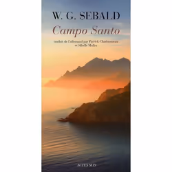 ISBN Campo Santo, Littérature, Français, Livre broché