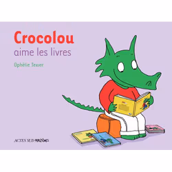 ISBN Crocolou aime les livres, Français, 32 pages