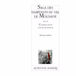 ISBN Saga des habitants du val de Moldavie suivi de Conseils pour une jeune épouse, Français, 96 pages
