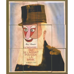 ISBN L'homme qui se laissait pousser la barbe, Français, 112 pages